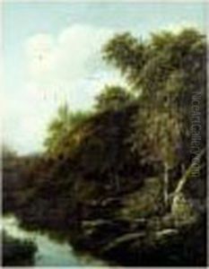 Chasseur Dans Un Paysage by Jan van der Meer