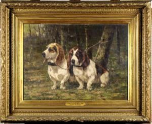 Les Bassets D'artois by Edmond Van Der Meulen