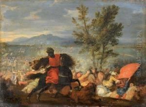 Scene De Bataille by Steven van der Meulen