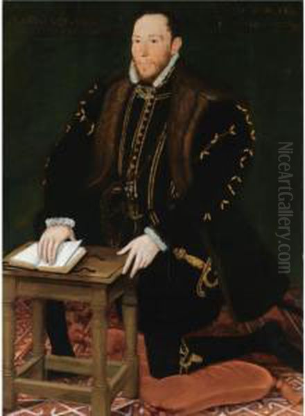 Portrait Of The Blessed Thomas Percy, 7th Earl Of Northumberland (1528-1570) - view 1