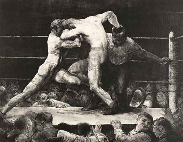 A Stag at Sharkey's by George Wesley Bellows