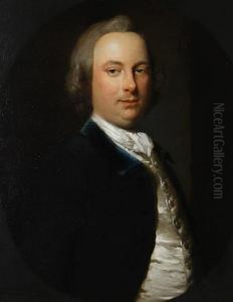 Portrait Of Sir Henry Erskine, 5th Baronet,father Of James, Second Earl Of Rosslyn - view 1