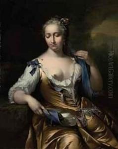 A Lady In A Landscape With A Fly On Her Shoulder: An Allegory Oftouch