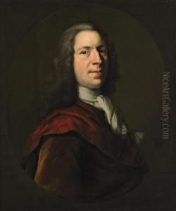 Portrait Of The Artist by Heroman Van Der Mijn