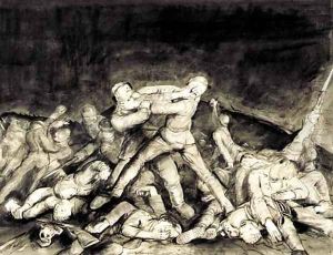 The Ghost of Sergeant Kelly by George Wesley Bellows