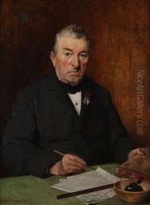 Portrait Of A Man, Probably The Wilrijk Mayor