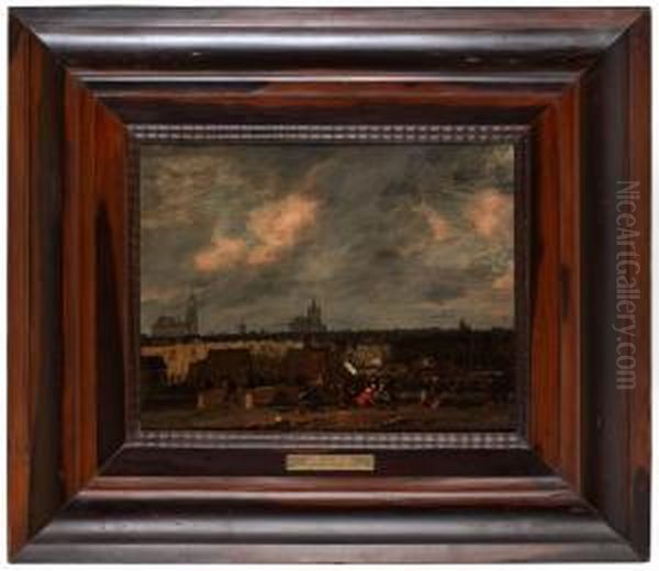 Krutmagasinsexplosionen I Delft - view 1