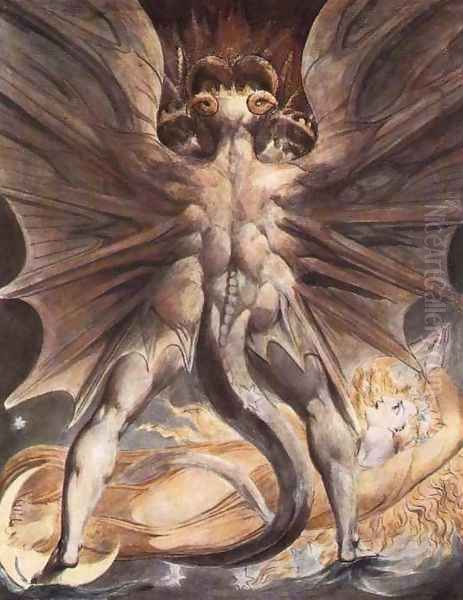 The Great Red Dragon and the Woman Clothed in Sun - view 1