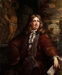 Halbbildnis Eines Hofkunstlers by Theodorus van der Schuer