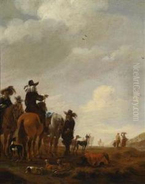 Resting Hunting Party - view 1
