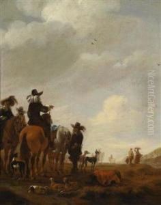 Resting Hunting Party