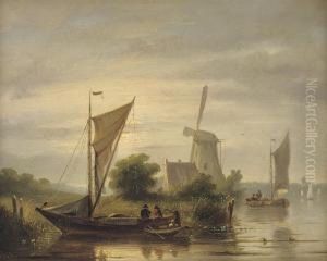 The River At Sunset