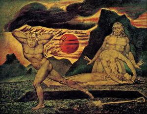 The Body of Abel Found by Adam & Eve 1825 by William Blake