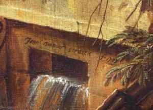 Renaissancepalast An Einem Fluss Mit by Jan Baptist Van Der Straeten