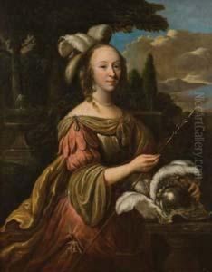 Ritratto Di Principessa In Un Paesaggio
