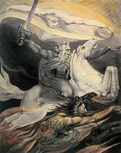 Death on a Pale Horse, c.1800 by William Blake