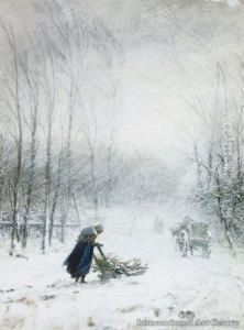 Winter's Tale by Petrus van der Velden