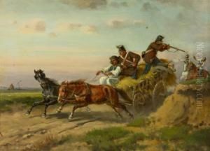 The Escape by Adolf van der Venne