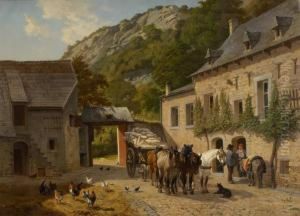 Cour De Ferme A Yvoir
