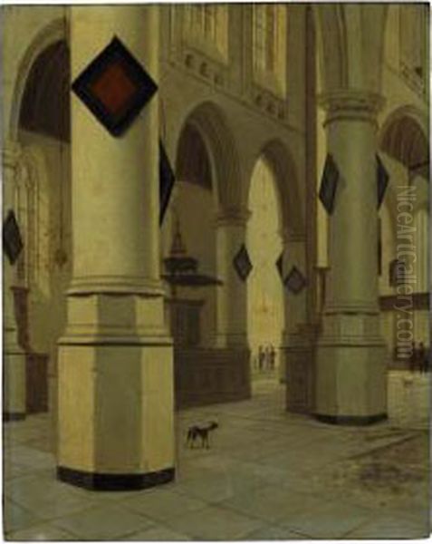A View Of The Interior Of St. Bavo's, Haarlem, From Southeast To Northeast - view 1