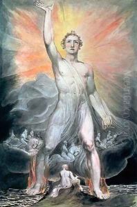 The Angel of Revelation, c.1805 by William Blake