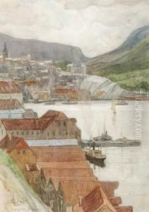 Bergen Noorw by Nicolaas Van Der Waay