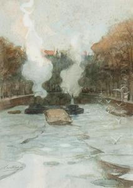 Icebreakers On The Herengracht - view 1