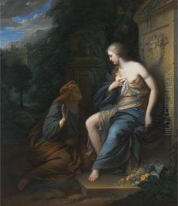 Vertumnus And Pomona by Adriaen Van Der Werff