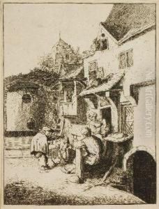 "der Bucklige Violinspieler" by Adriaen Van Der Werff