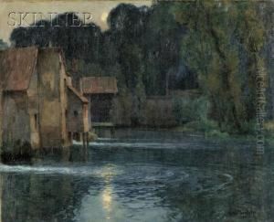 The Shimmering Pond by Harry van der Weyden