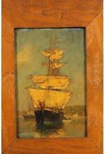 Voiliers Au Port by Harry van der Weyden