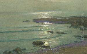 Tranquil Coastal Scene by Harry van der Weyden