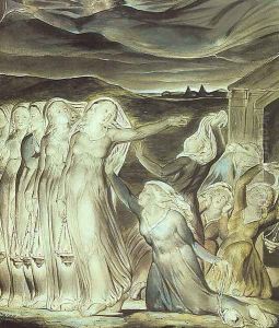The Parable of the Wise and Foolish Virgins 1822 by William Blake
