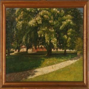 View From Fredensborg, Denmark by Caroline Van Deurs
