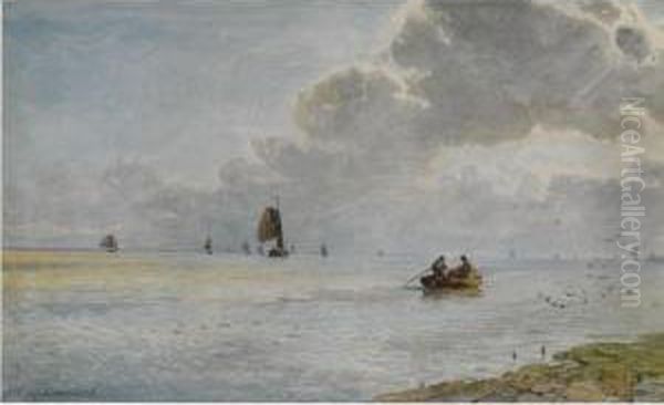 Shipping Off The Coast - view 1