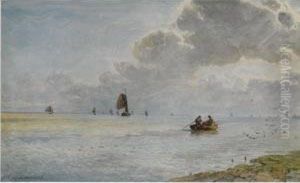Shipping Off The Coast by W.A. van Deventer