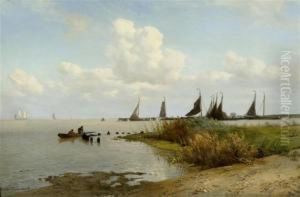 Sailing Ships On The Zuiderzee