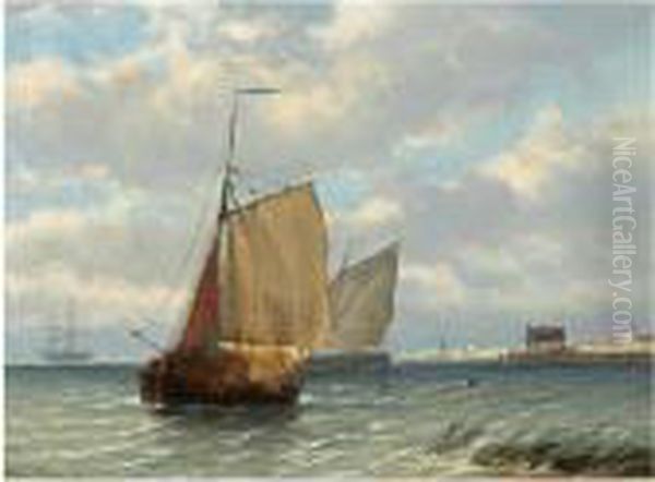 Shipping Off The Coast - view 1