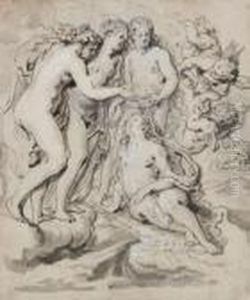 Venuscouronnee Par Les Graces
