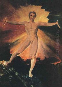 Glad Day or The Dance of Albion, c.1794 by William Blake