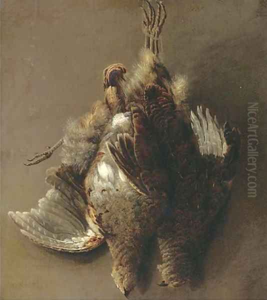 A brace of partridge - view 1