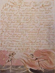 The Marriage of Heaven and Hell- The Voice of the Devil, c.1790 by William Blake