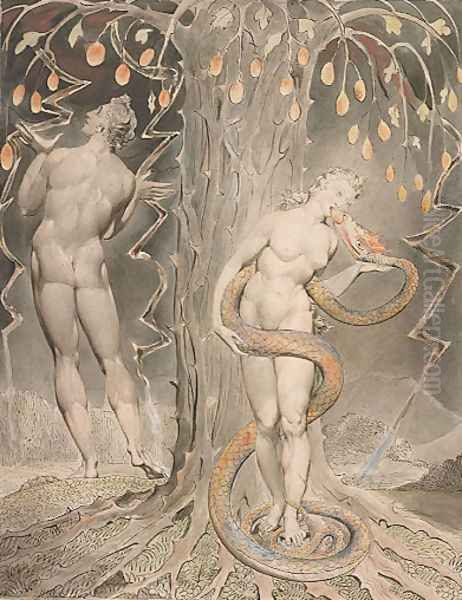 The Temptation and Fall of Eve - view 1