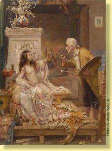 Le Peintre Et Son Modele by Theo Van Doormael