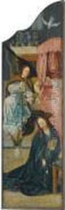 La Nativite (volet Droit) by Jan van Doornik