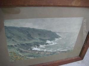 Falaises De Greville by Emile Van Doren