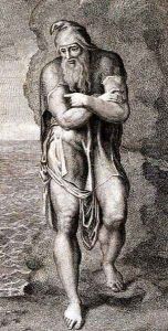 Joseph of Arimathea Among the Rocks of Albion by William Blake