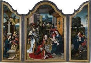 Triptych With The Adoration Of The Magi