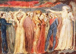 Joseph of Arimathea preaching to the inhabitants of Britain by William Blake