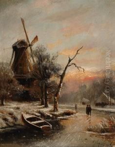 Icescape by Albertus Jacobus Sap Van Drenthe